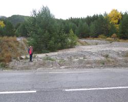 Lave torrentielle dans la vallée de la Clarée (Hautes-Alpes) © BRGM