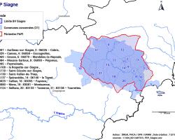 Périmètre PEP Siagne