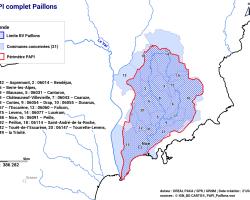 Périmètre PAPI complet Paillons