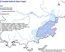Périmètre PAPI complet Golfe de Saint-Tropez