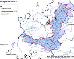 Périmètre PAPI complet Durance 2