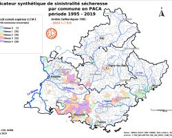 Carte régionale des communes à forte sinistralité « sécheresse » (ONRN, données 2023)
