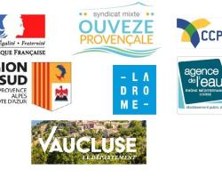 Partenaires financiers PAPI Ouvèze provençale