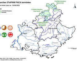 Démarches STePRiM terminées (cartographie)