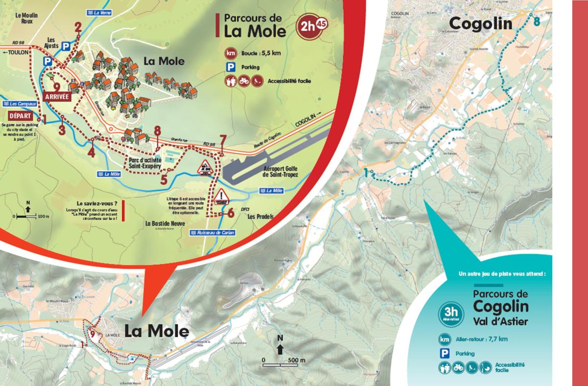 Image des 2 parcours pédagogiques " Sur les traces des Inondations "