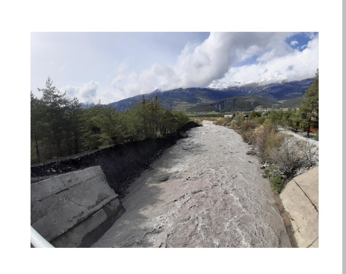 crue torrentielle du Bâchelard survenue le 10 mai 2021 (commune d'Uvernet-Fours - DPT 04) [ source © CC Vallée de l'Ubaye ]