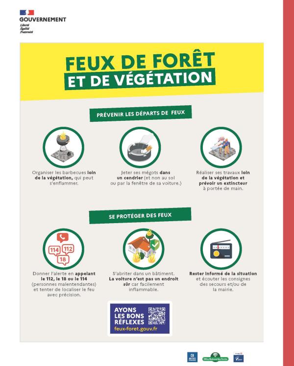 Campagne feux de forêt 2022