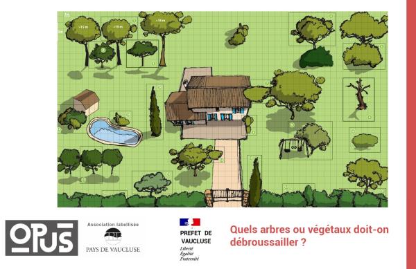 Illustration du projet « STOP AU FEU » et OLD réalisé par l'association OPUS 84