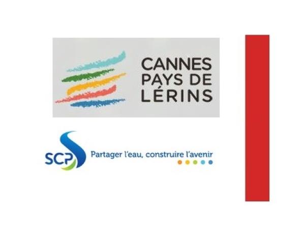 Logo de la CA Cannes Pays de Lérins porteur du PAPI complet Riou